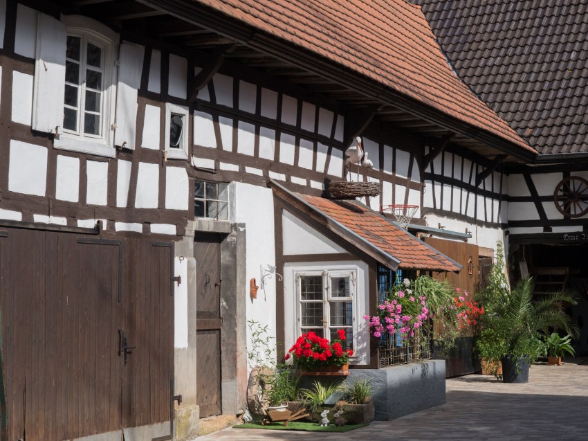 hunspach, alsace, colombage