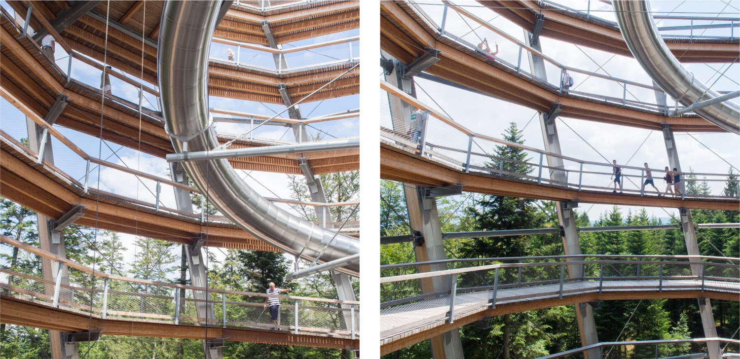 bad wildbad, canopée, baumwipfelpfad, Schwarzwald, foret noire, sommerbergbahn