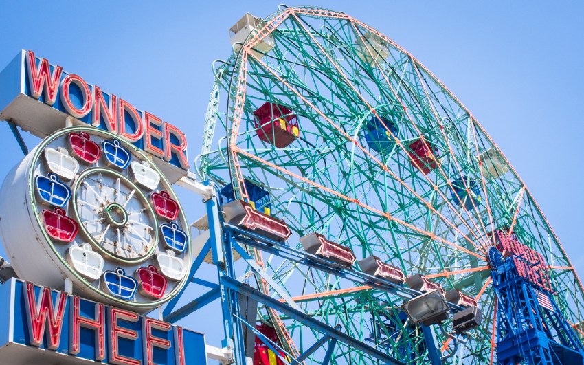 coney island, new york, brooklyn, hotdog, états unis