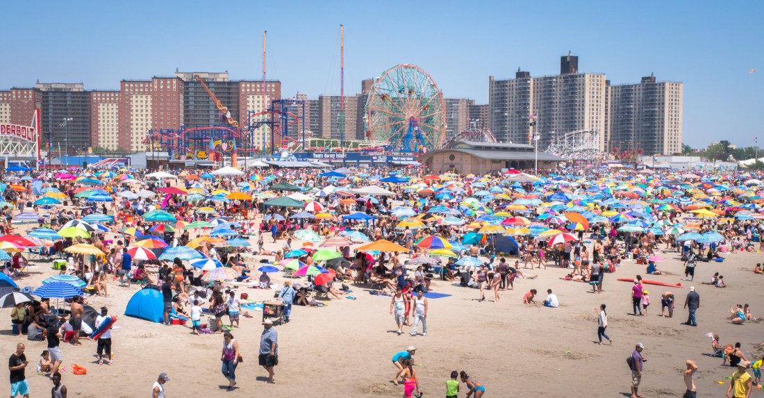 coney island, new york, brooklyn, hotdog, états unis