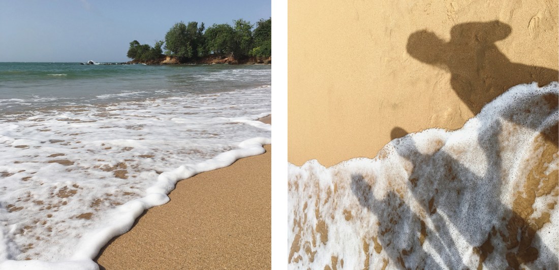 plage, guadeloupe, antilles