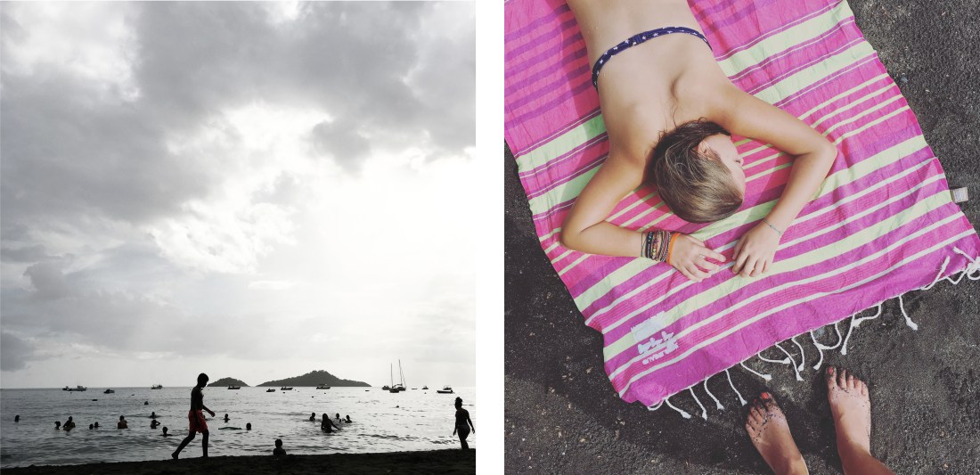 plage, malandre, guadeloupe, antilles