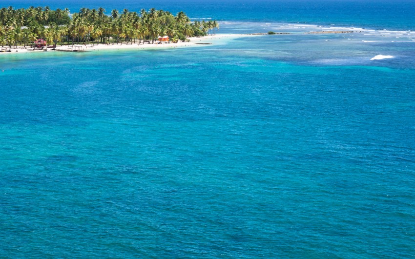 bleu, sainte anne, guadeloupe, antilles, toubana