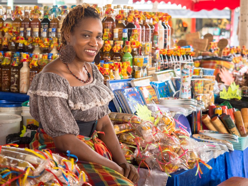 pointe à pitre, guadeloupe, marché