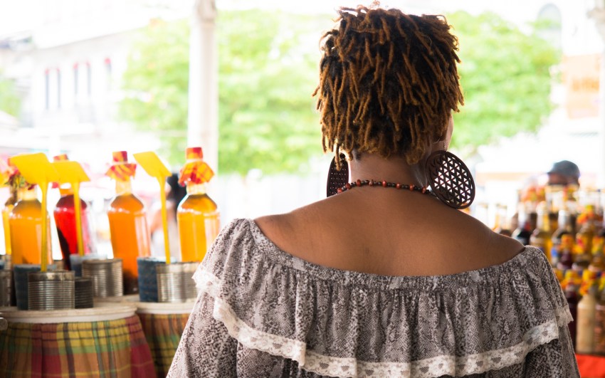 pointe à pitre, guadeloupe, marché