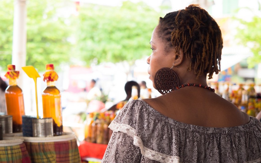 pointe à pitre, guadeloupe, marché