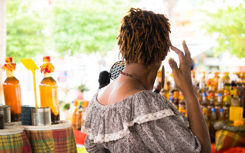 pointe à pitre, guadeloupe, marché