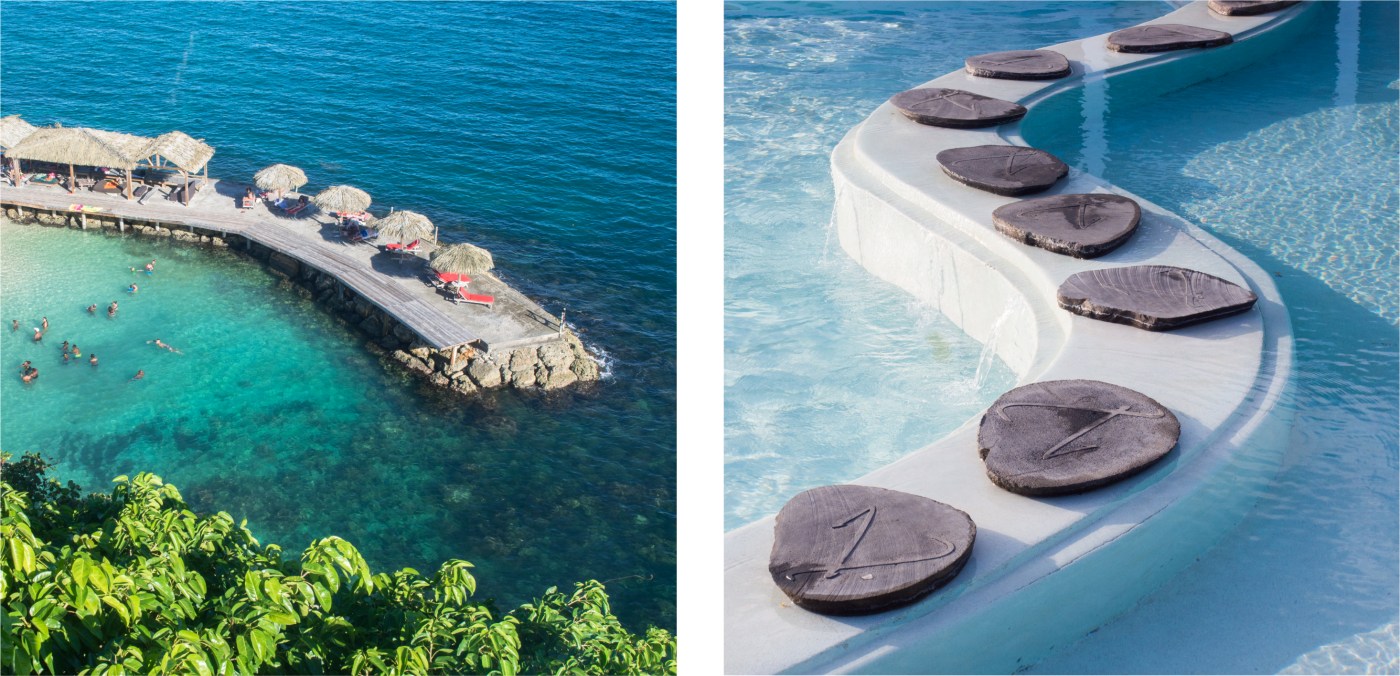 bleu, sainte anne, guadeloupe, antilles, toubana