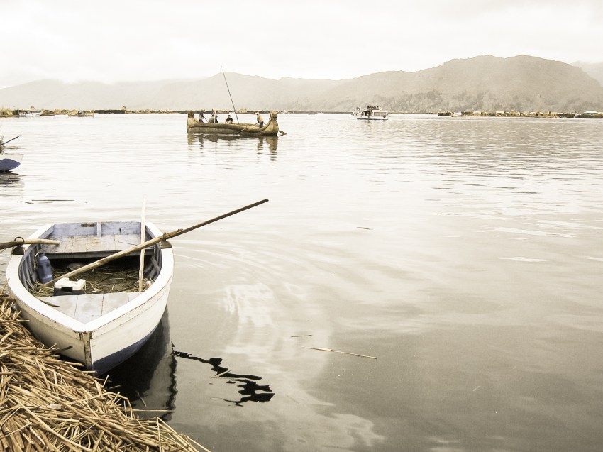 lac titicaca, pérou, uros