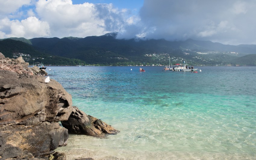 kayak, malendure, reserve cousteau, bouillante, guadeloupe