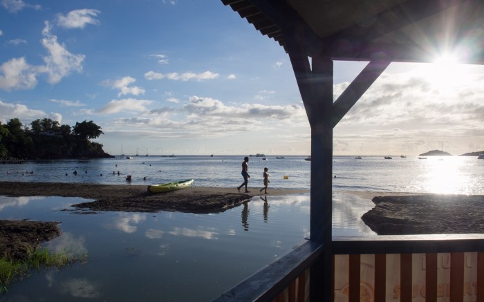 kayak, malendure, reserve cousteau, bouillante, guadeloupe