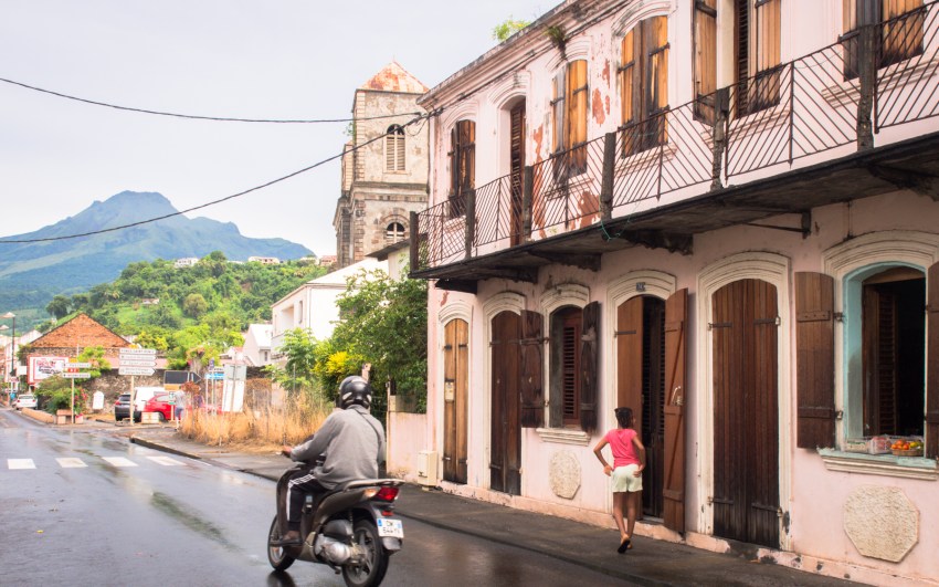 montagne, pelé, volcan, martinique, saint pierre, antilles, caraïbes