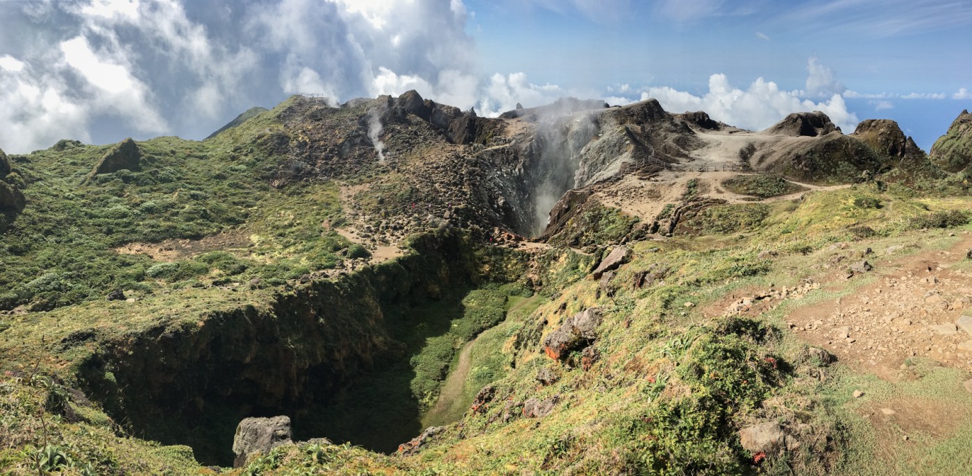 soufrière, volcan, guadeloupe