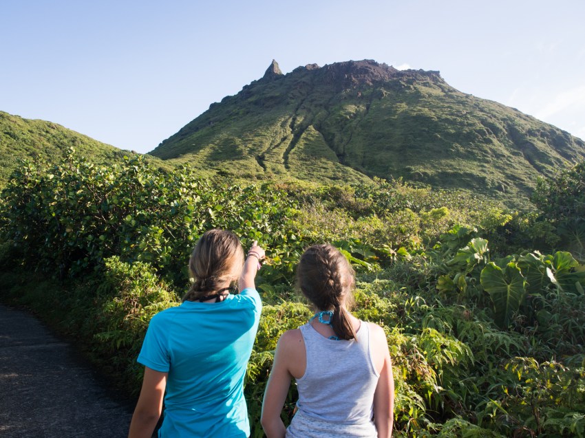 soufrière, volcan, guadeloupe