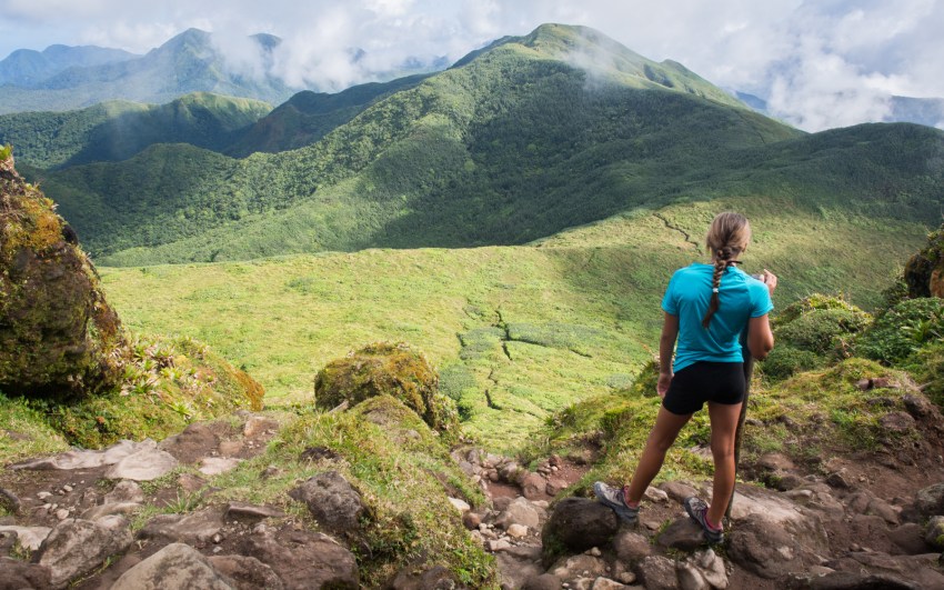 soufrière, volcan, guadeloupe