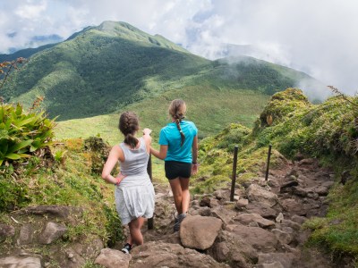 soufrière, volcan, guadeloupe