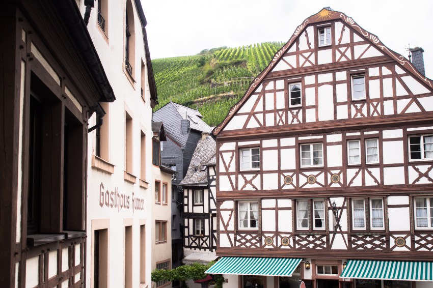 boucle de la moselle, allemagne, Trittenheim, Piesport, Minheim, Bernkastel Kues