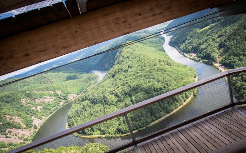 boucle de la sarre, allemagne, saarschleife, mettlach, cloef