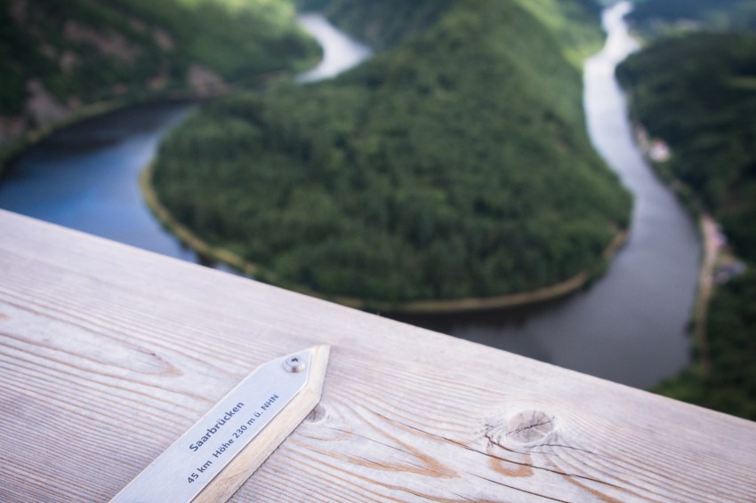 boucle de la sarre, allemagne, saarschleife, mettlach, cloef