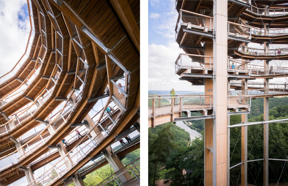 boucle de la sarre, allemagne, saarschleife, mettlach, cloef