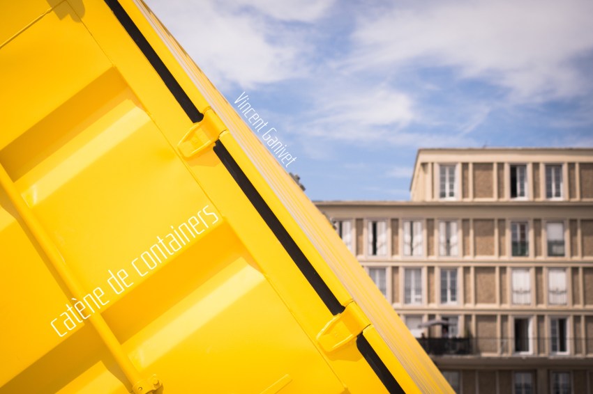 un été au havre, le havre, normandie, carène de container, vincent ganivet, port, normandie