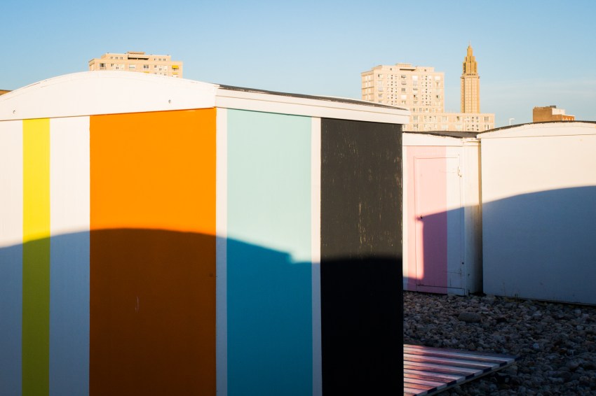 le havre, un été au havre, normandie, plages, cabanes, karel martens