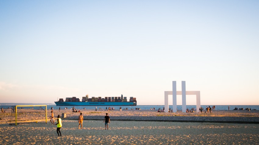 le havre, un été au havre, normandie, port, cabanes, plage, up#3, lang baumann