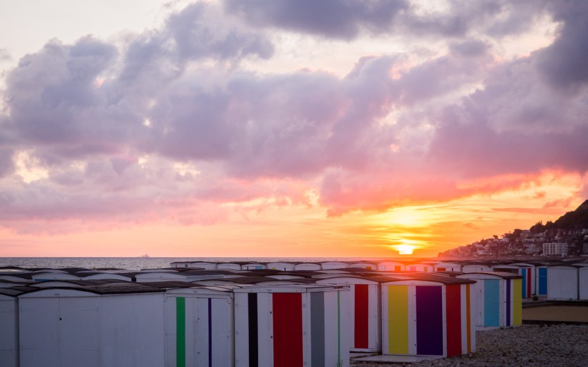le havre, un été au havre, normandie, plages, cabanes, karel martens