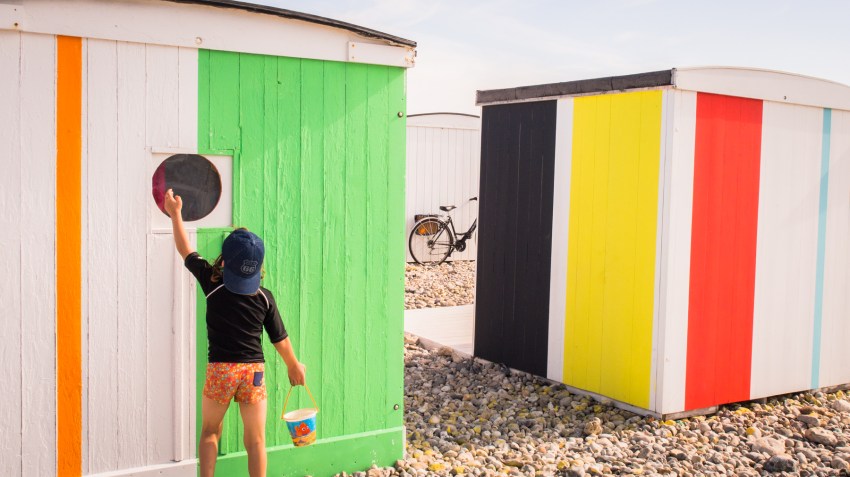 le havre, un été au havre, normandie, plages, cabanes, karel martens