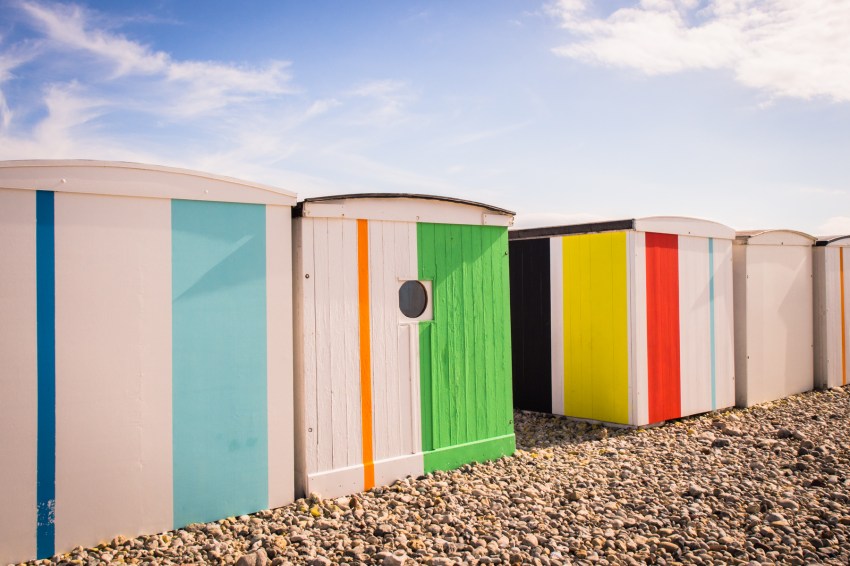 le havre, un été au havre, normandie, plages, cabanes, karel martens