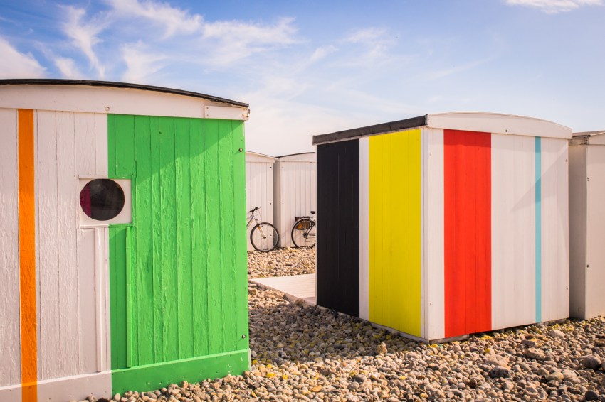 le havre, un été au havre, normandie, plages, cabanes, karel martens