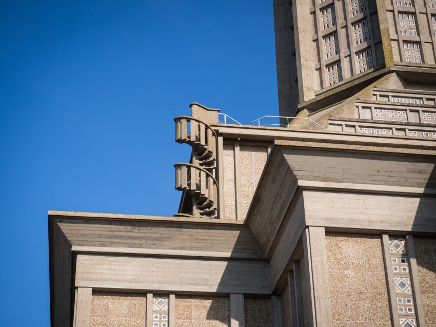 le havre, perret, église saint joseph, un été au havre, normandie