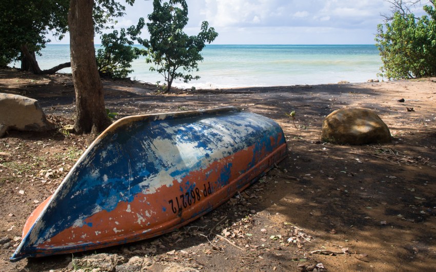 guadeloupe, couleur, grande anse, port louis, cluny