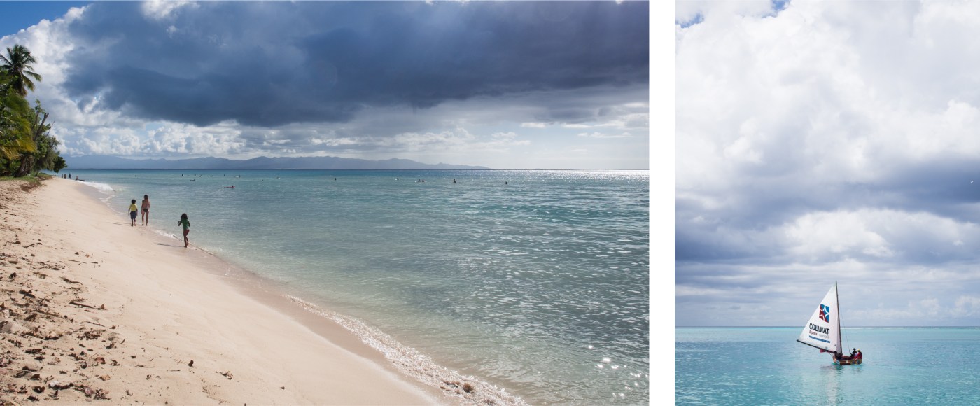 guadeloupe, couleur, grande anse, port louis, cluny