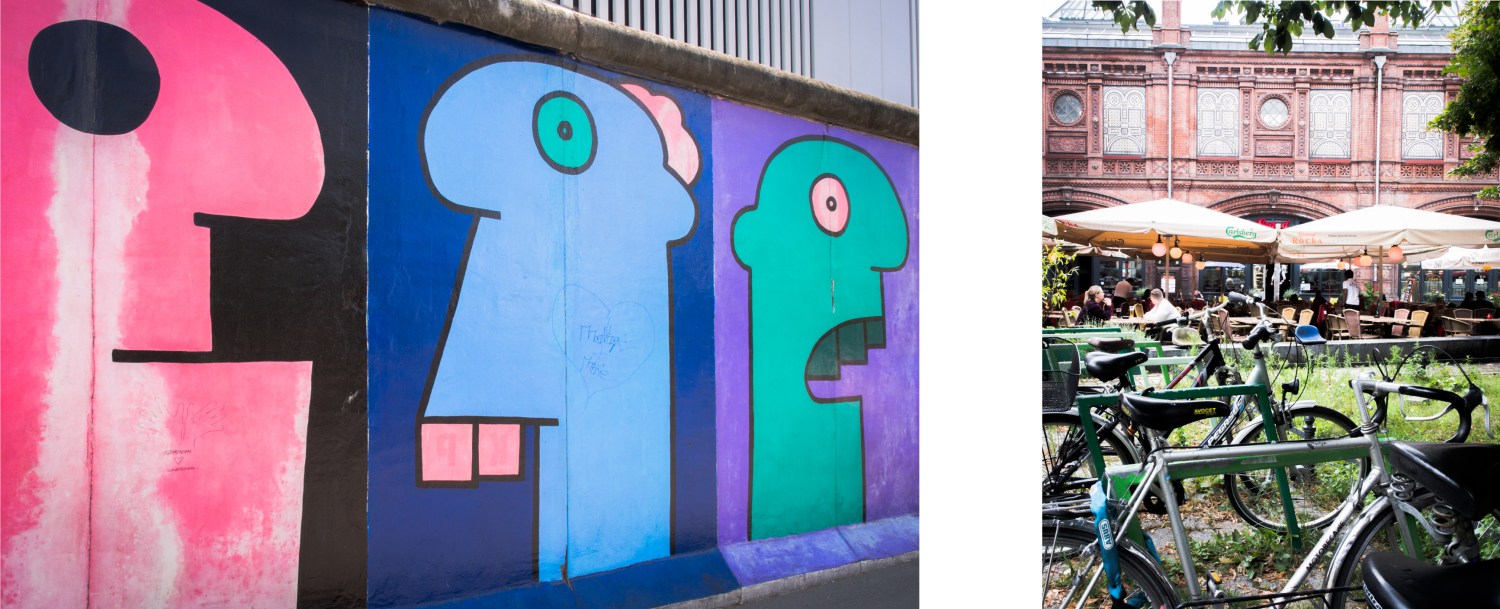 séjour berlin-allemagne- east side gallery berlin-berlin velo