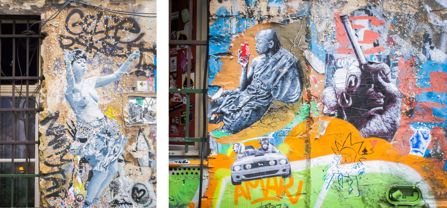 berlin, allemagne, street art, Hackesche Höfe, Haus Schwarzenberg