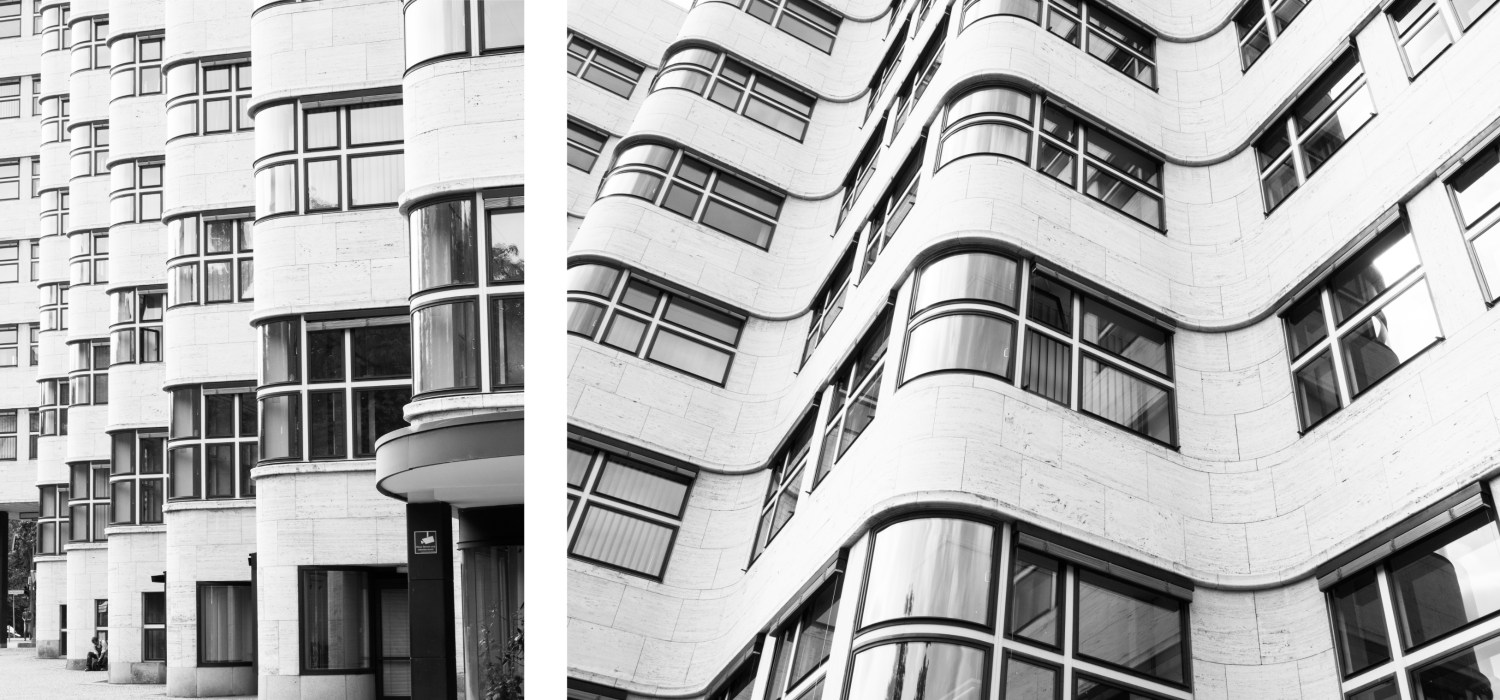 façade noir&blanc, architecture