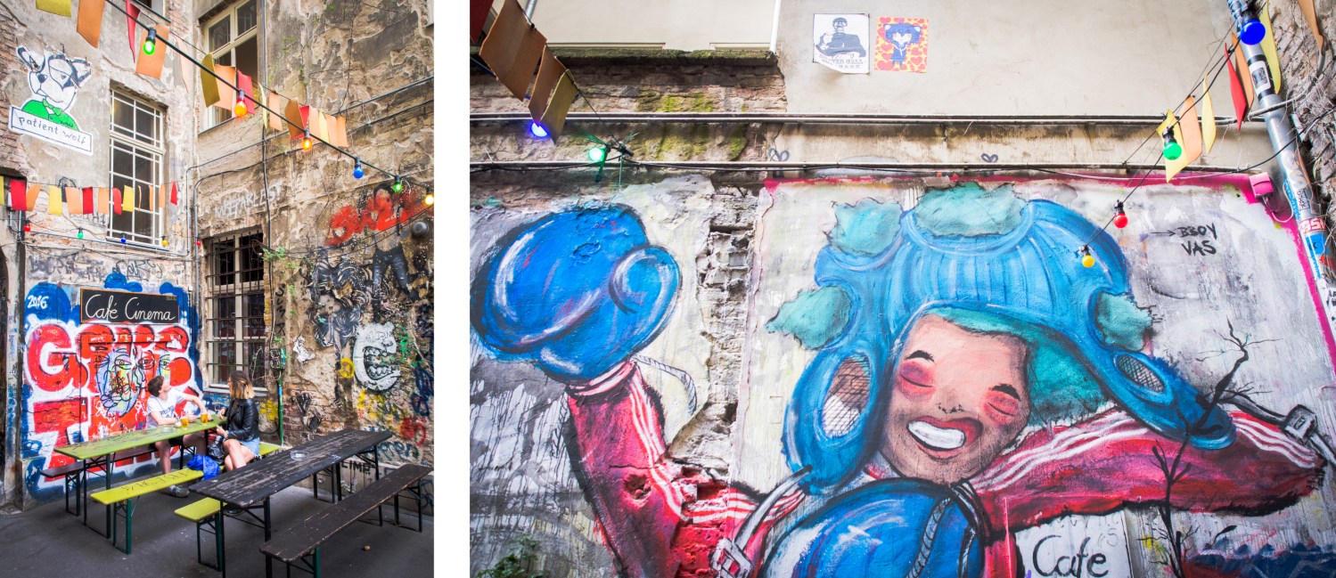 berlin, allemagne, street art, Hackesche Höfe, Haus Schwarzenberg