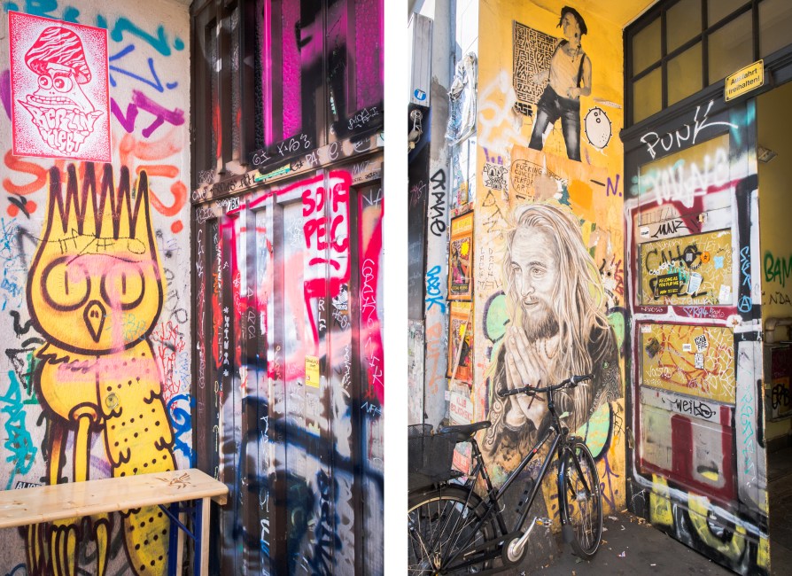 kreuzberg, berlin alternatif, allemagne