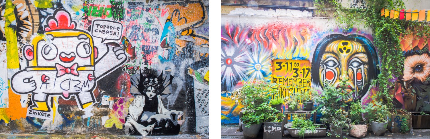 berlin, allemagne, street art, Hackesche Höfe, Haus Schwarzenberg