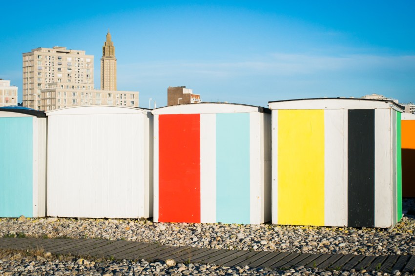 le havre, un été au havre, normandie, port, cabanes, plage, karel martens, perret 
