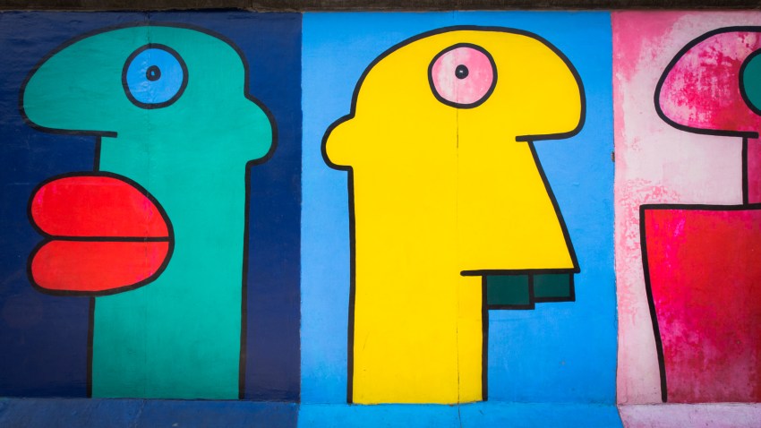 mur de berlin, east side galerie, berlin, allemagne