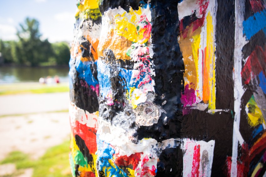mur de berlin, east side galerie, berlin, allemagne