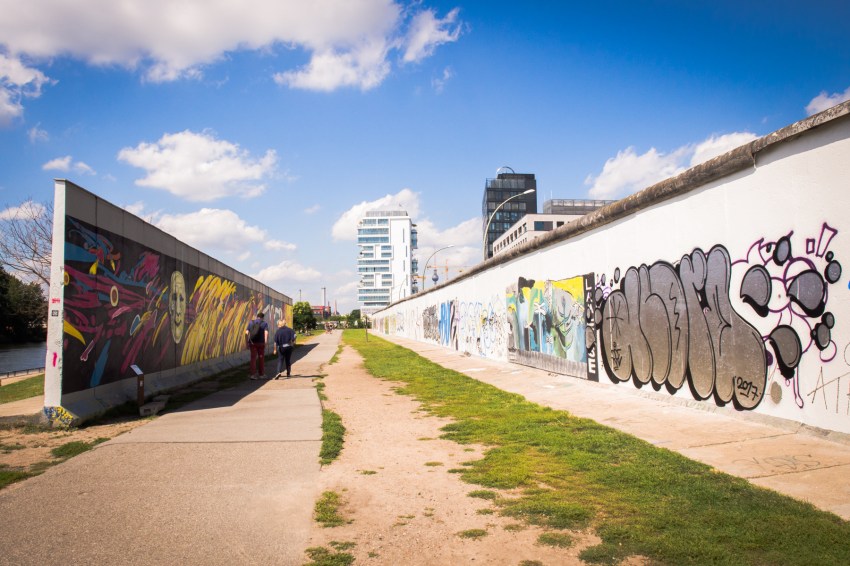 mur de berlin, east side galerie, berlin, allemagne