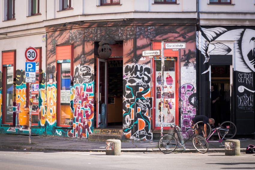 kreuzberg, berlin alternatif, allemagne