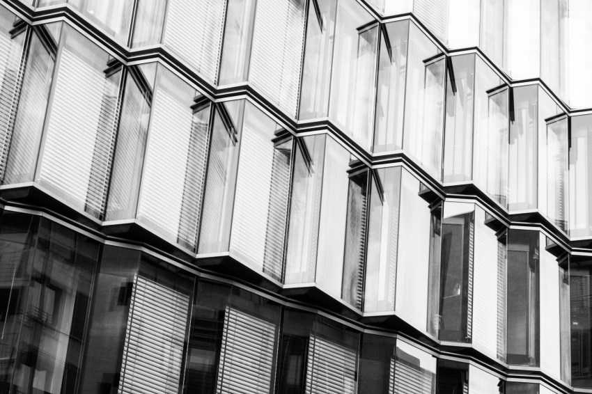 façade noir&blanc, architecture
