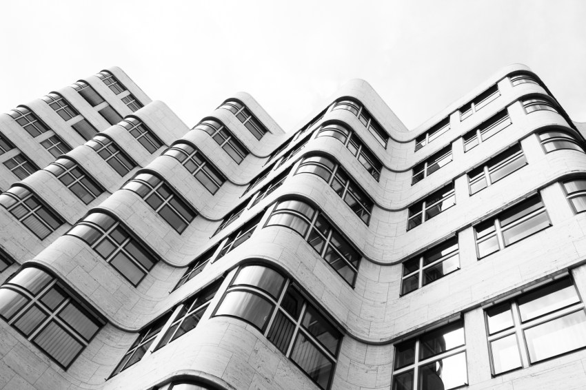 façade noir&blanc, architecture