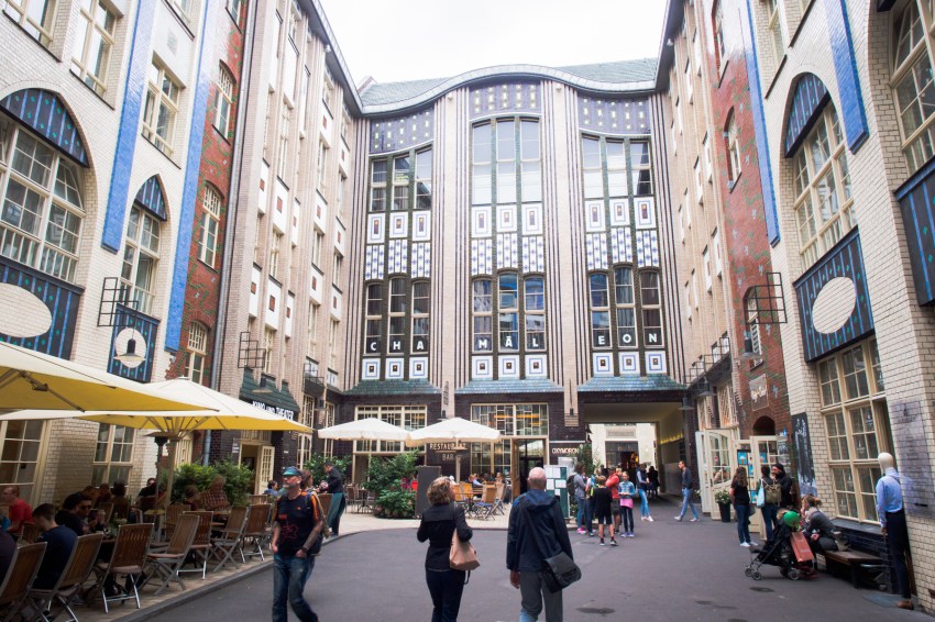 berlin, allemagne, street art, Hackesche Höfe