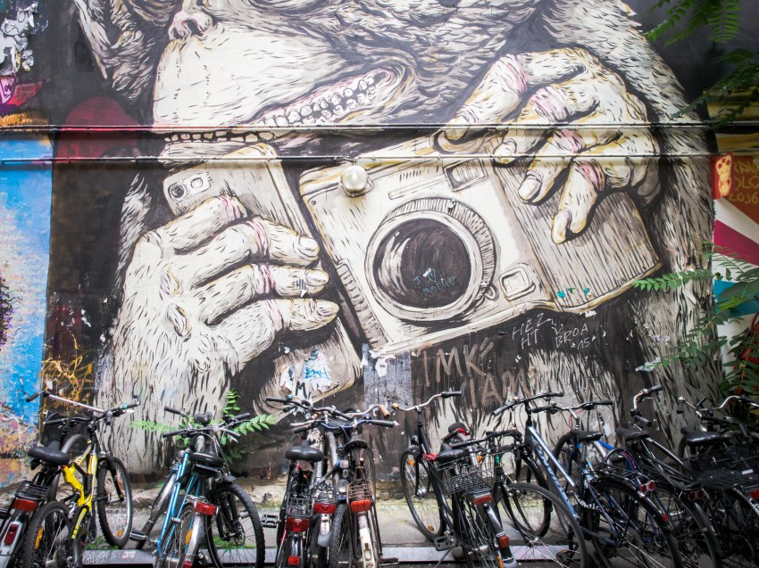 berlin, allemagne, street art, Hackesche Höfe, Haus Schwarzenberg