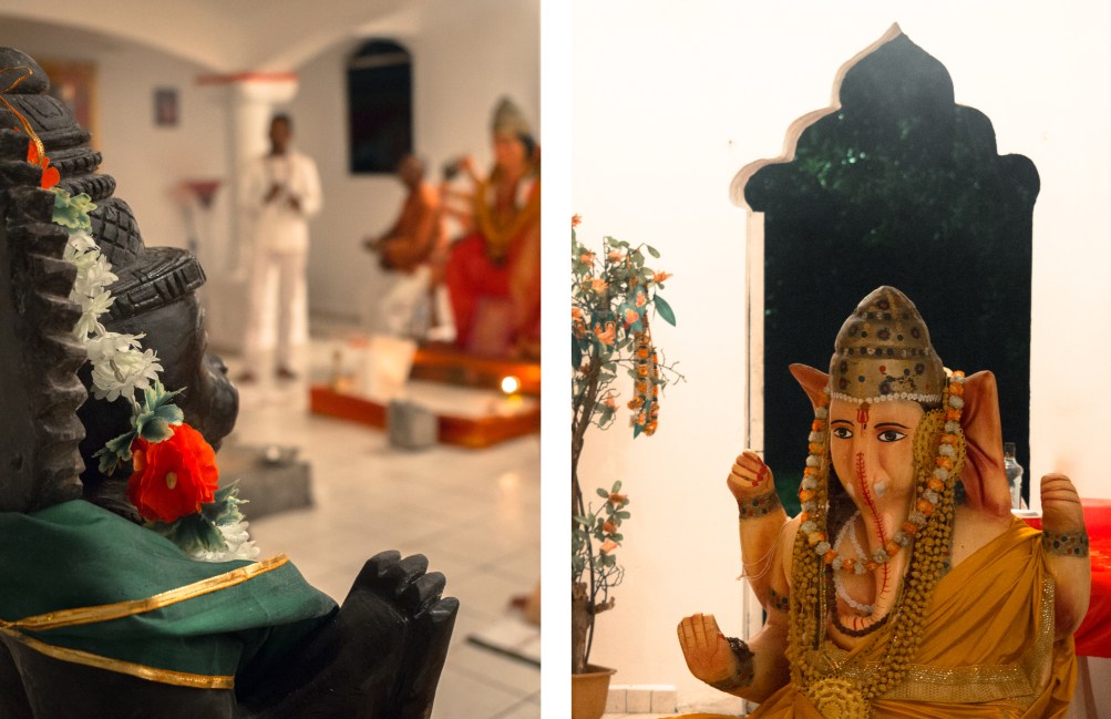 temple hindou, le moule, guadeloupe, diwali